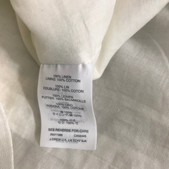 J. Crew Dip Dye Linen Dress Size S - Picture 4 of 7